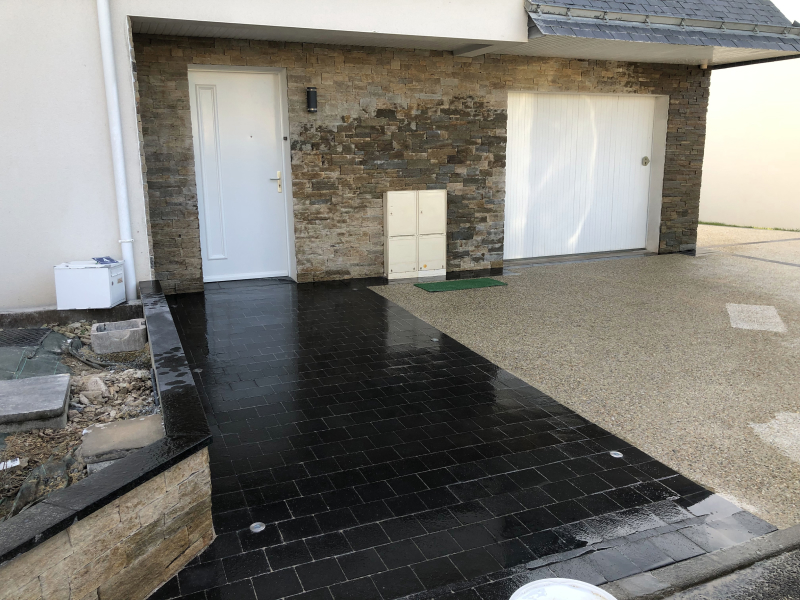 Jardin Dambiance Paysagiste Sarzeau COUR ALLEE TERRASSE 10