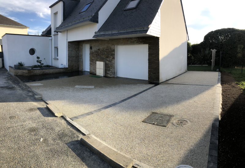 Jardin Dambiance Paysagiste Sarzeau COUR ALLEE TERRASSE 13