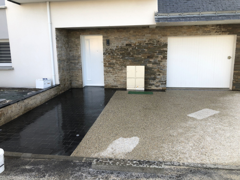 Jardin Dambiance Paysagiste Sarzeau COUR ALLEE TERRASSE 15