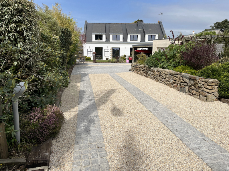 Jardin Dambiance Paysagiste Sarzeau COUR ALLEE TERRASSE 17