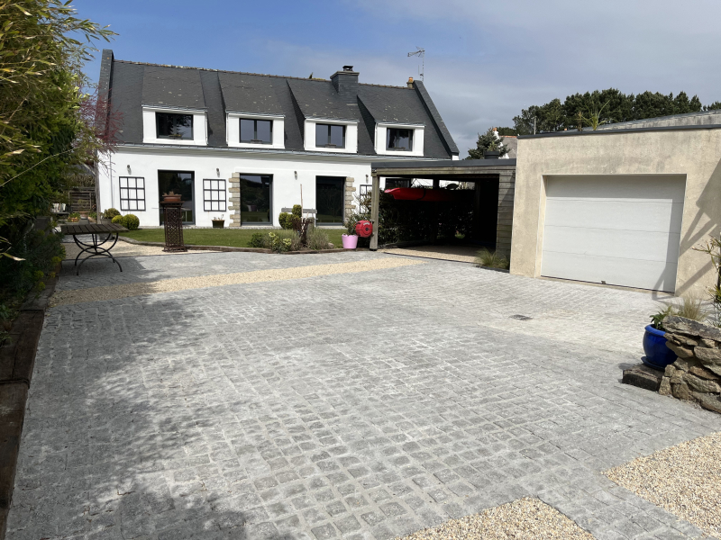 Jardin Dambiance Paysagiste Sarzeau COUR ALLEE TERRASSE 18