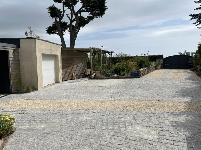 Jardin Dambiance Paysagiste Sarzeau COUR ALLEE TERRASSE 22