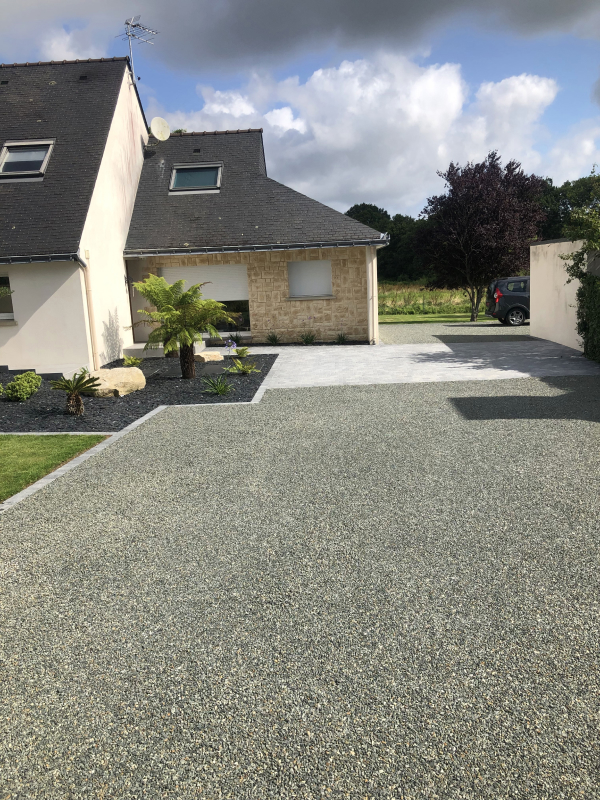 Jardin Dambiance Paysagiste Sarzeau COUR ALLEE TERRASSE 8