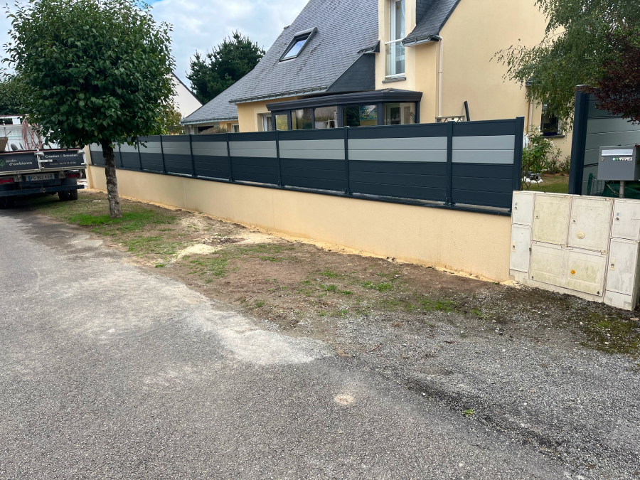 Jardin Dambiance Paysagiste Sarzeau Cloture Composite