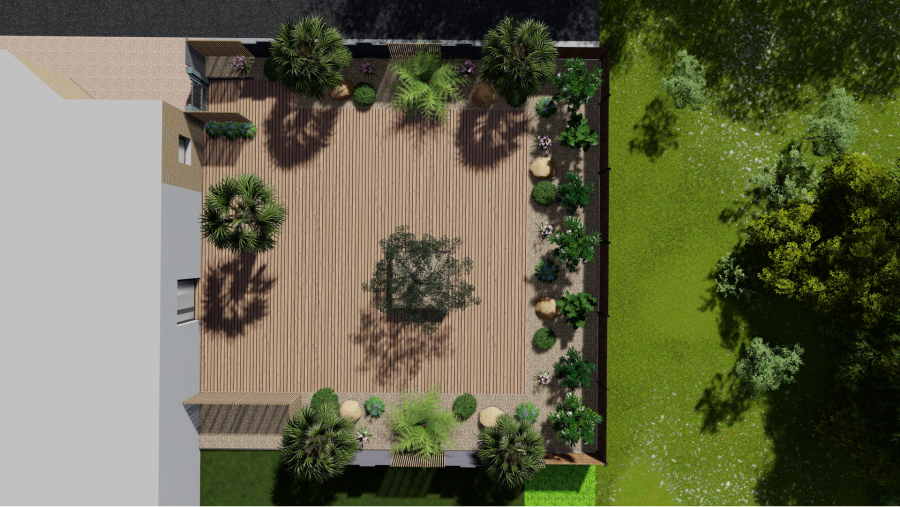 Jardin Dambiance Paysagiste Sarzeau Kerollaire 2 Photo 1