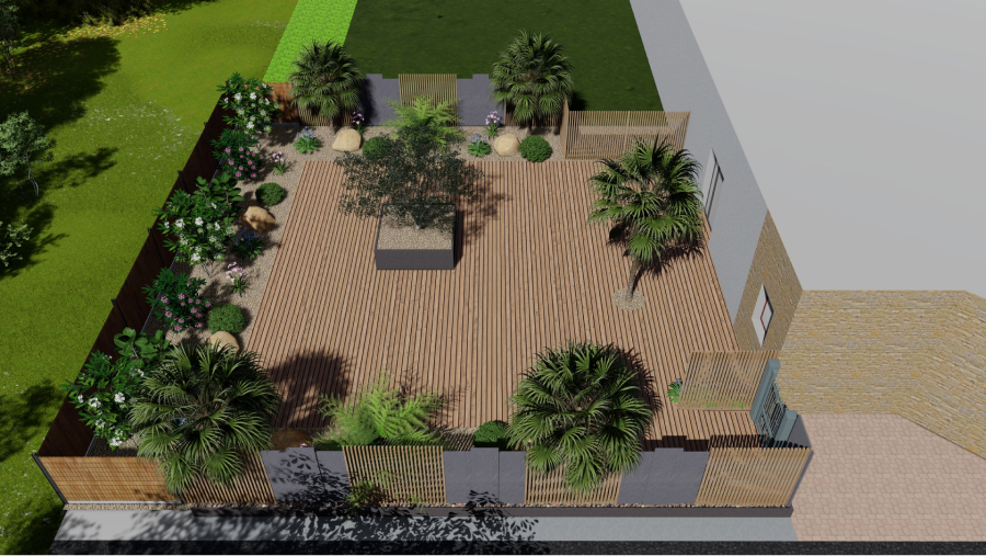 Jardin Dambiance Paysagiste Sarzeau Kerollaire 2 Photo 3