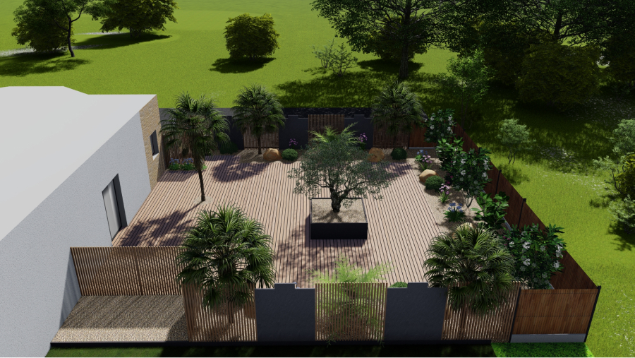 Jardin Dambiance Paysagiste Sarzeau Kerollaire 2 Photo 5